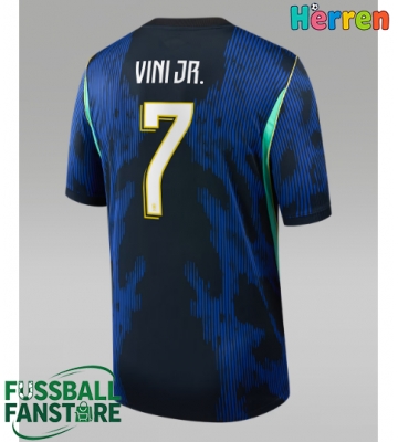 Brasilien Vinicius Junior #7 Replik Auswärtstrikot WM 2026 Kurzarm